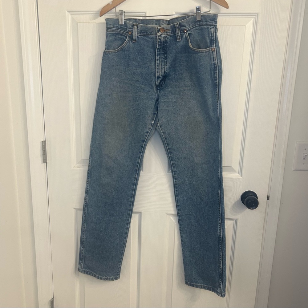 Wrangler Men's Straight Blue Jeans